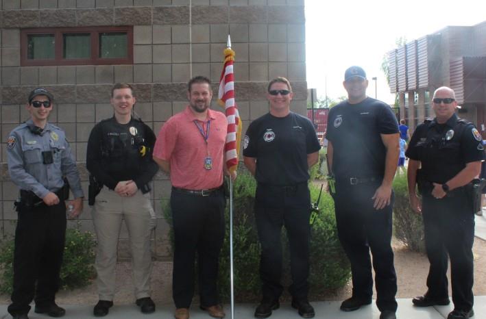 Justin and Officers